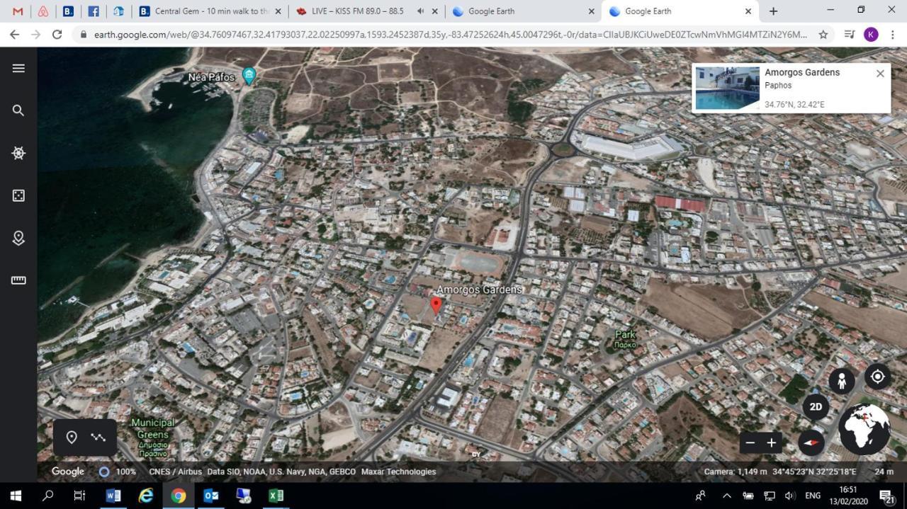 Central Gem - 10 Min Walk To The Sea, Harbor And Mall Apartment Paphos ภายนอก รูปภาพ